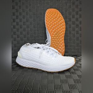 Nobull Allday Unisex US 9 Running Shoes White Knit Athletic Sneakers Worn Once